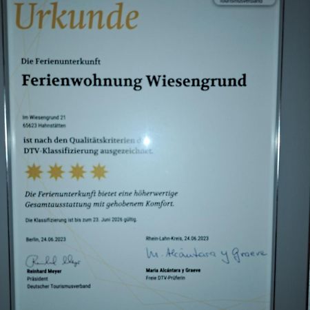 Ferienwohnung Wiesengrund Hahnstatten Экстерьер фото
